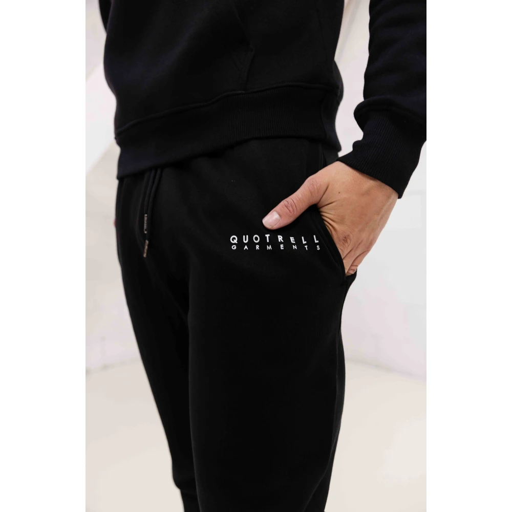 Quotrell Zwart Heren Trainingspak Hoodie Winter Black Heren