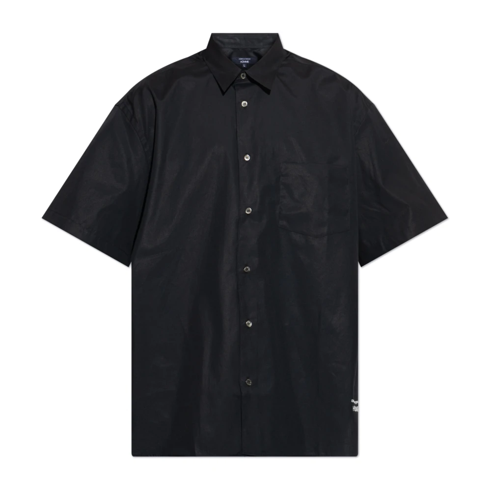 Comme des Garçons Overhemd met zak Black Heren