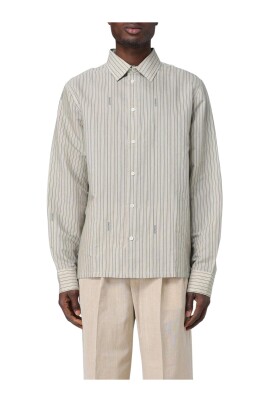 chemise-a-rayures-vertes