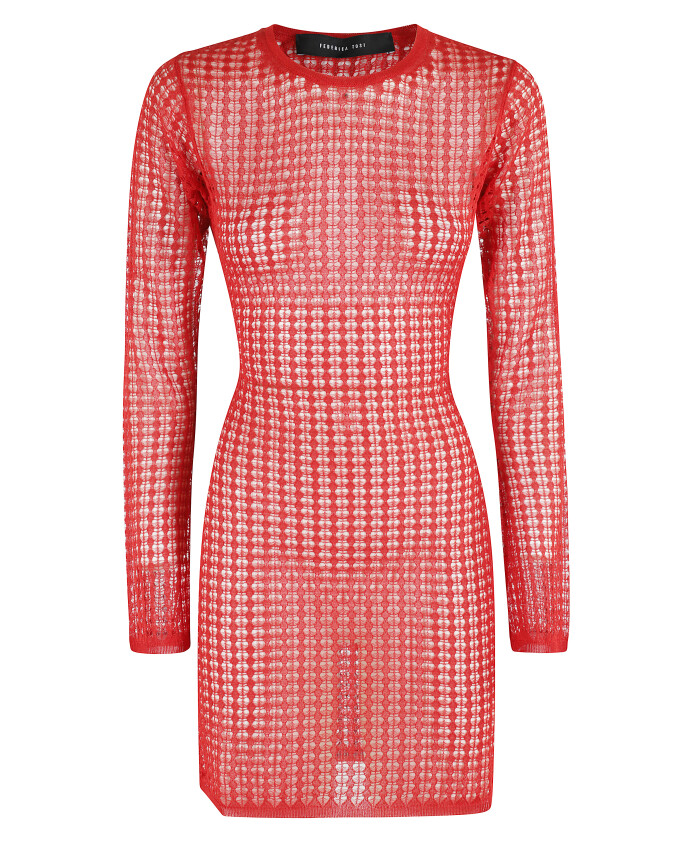 robe-mini-tricotee-rouge-style-flexage