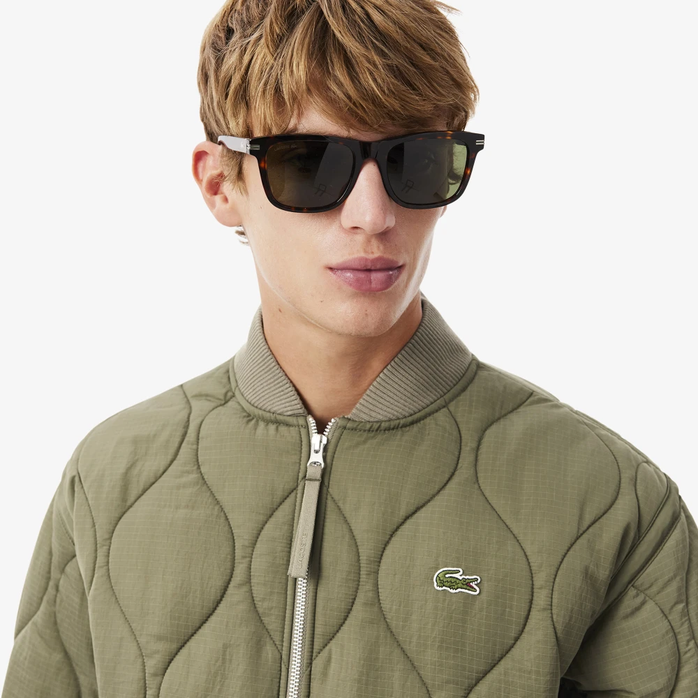 Lacoste Waterafstotend Badge Jack Groen Green Heren