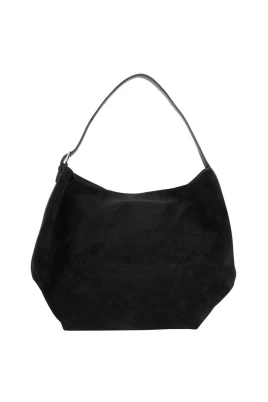 Bältad mocka totebag