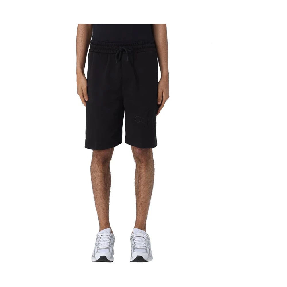 Calvin Klein Zwarte Bermuda Shorts Black Heren