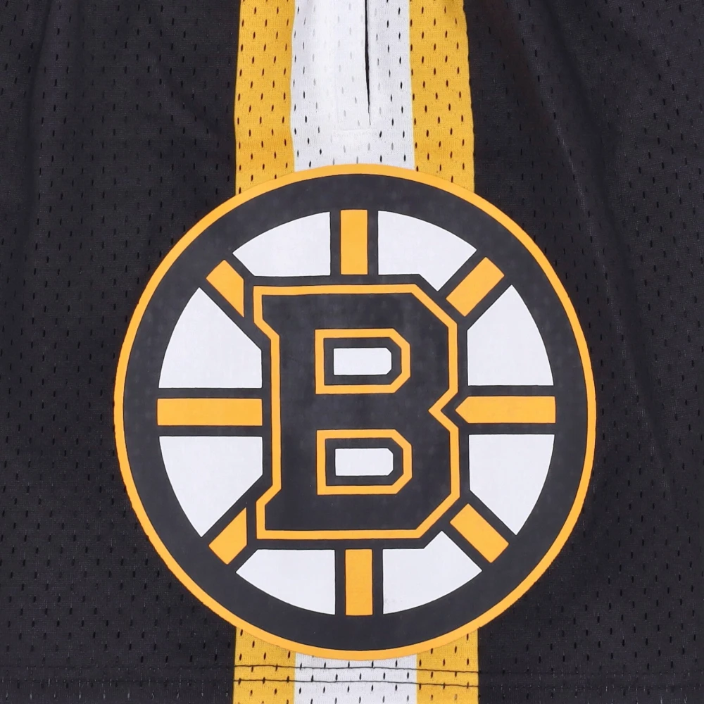 Mitchell & Ness NHL Thuisstad Basketbalshorts Zwart Black Heren