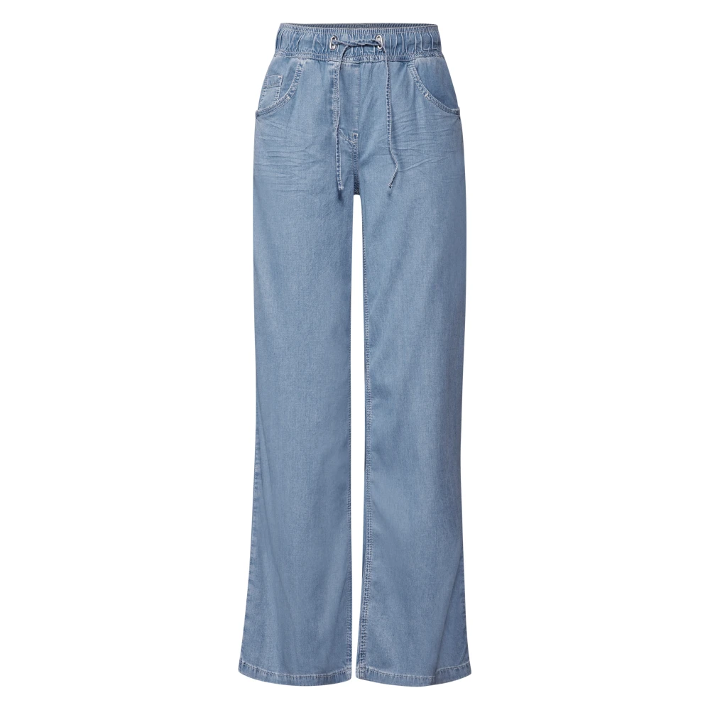 Cecil - Jeans > Wide Jeans - Blue - Cecil - Modalova