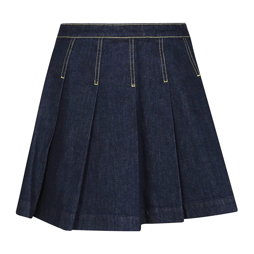 Kenzo Denim Skirts Blue Dames