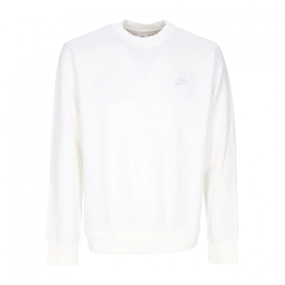 Nike Club Crew BB Sweatshirt White Heren