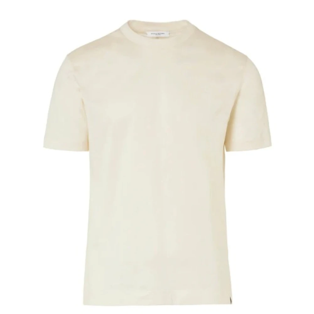 Paolo Pecora Stijlvolle Heren T-Shirts Collectie White Heren