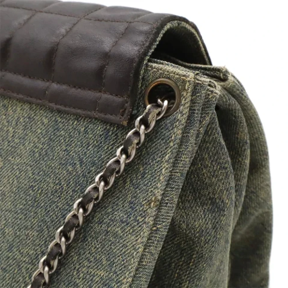 Chanel Vintage Pre-owned Denim chanel-bags Blue Dames
