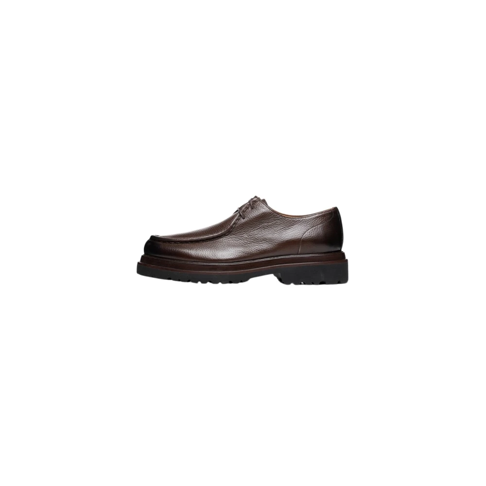 Shoes > Flats > Laced Shoes - - Poche Paris - Modalova