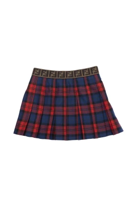 Tartan Barn Röd Kjol