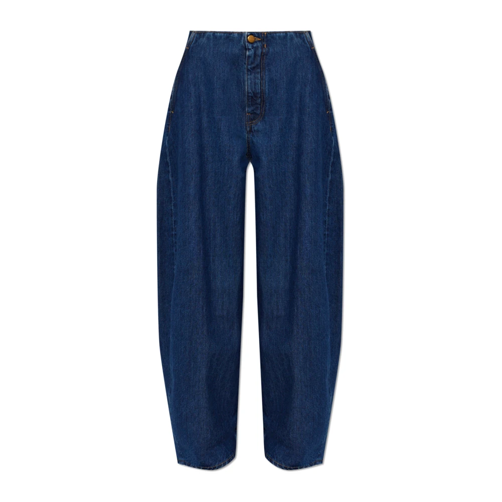 Jil Sander Damen Blau Jeans, Lgröße: