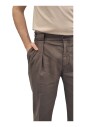 pantalon-slim-fit-en-melange-lin-coton