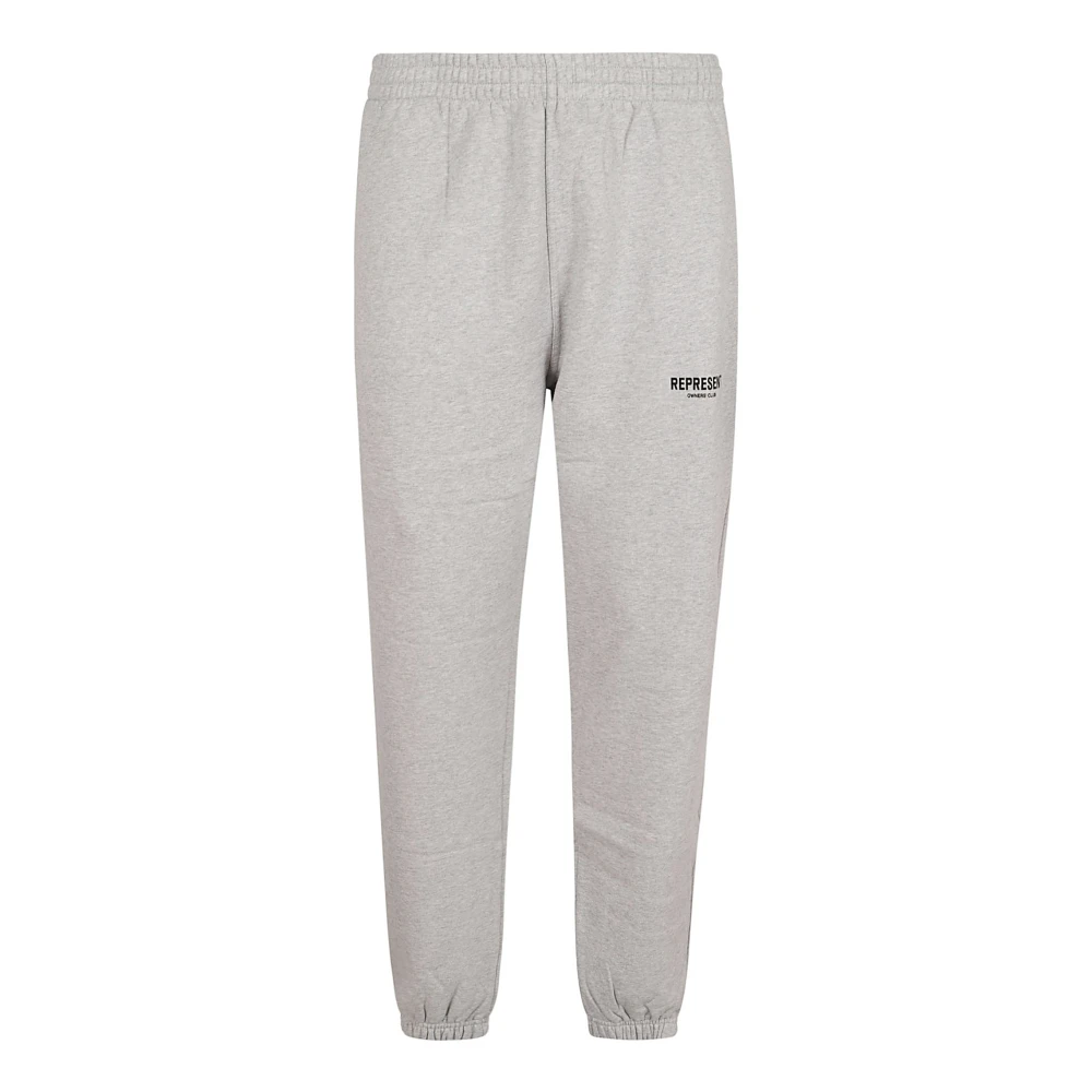 Represent Grijze Katoenen Broek Aw24 Gray Heren