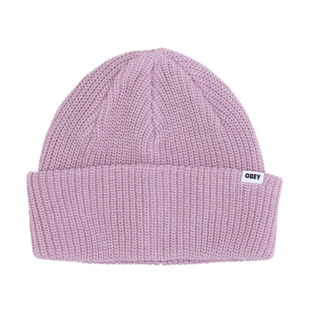 Obey Lila Krijt Beanie Hoed Pink Heren