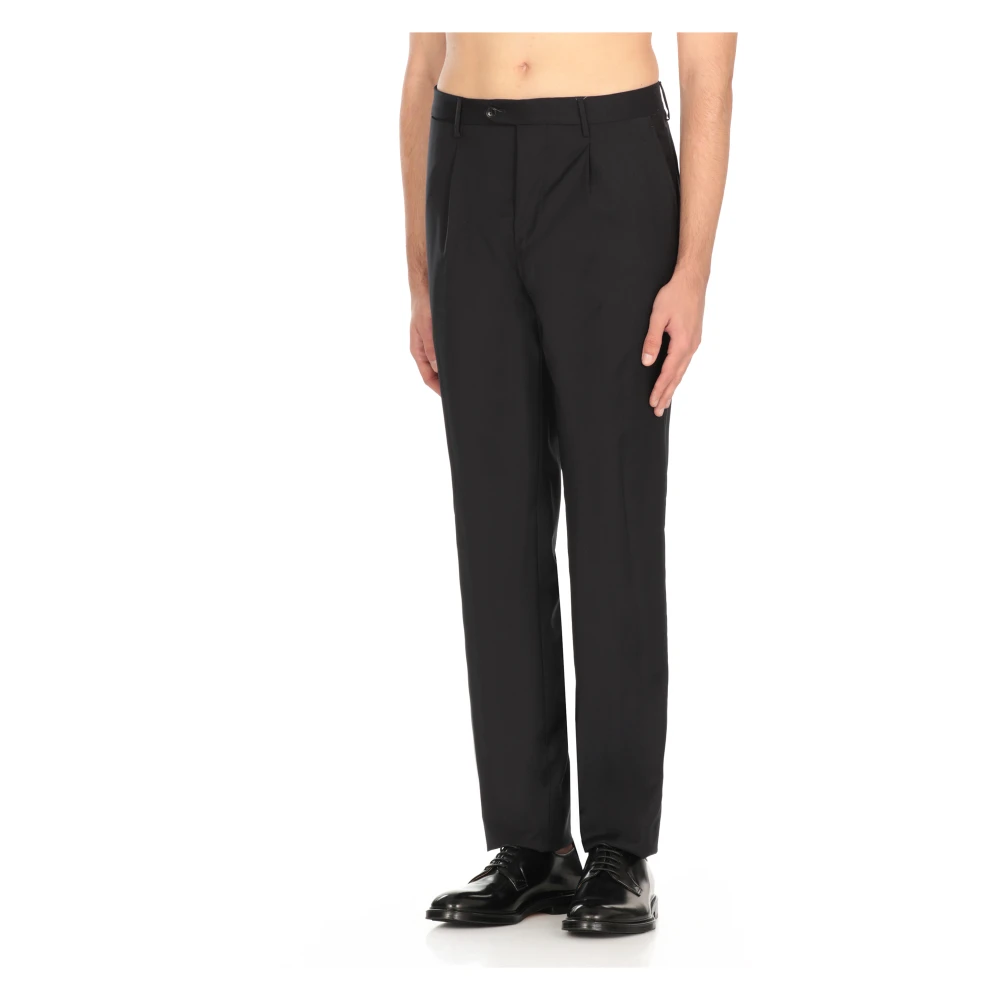 Tagliatore Broek Blauw Blue Heren