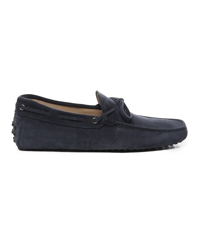 chaussures-plates-en-daim-bleu-avec-clous-en-caoutchouc