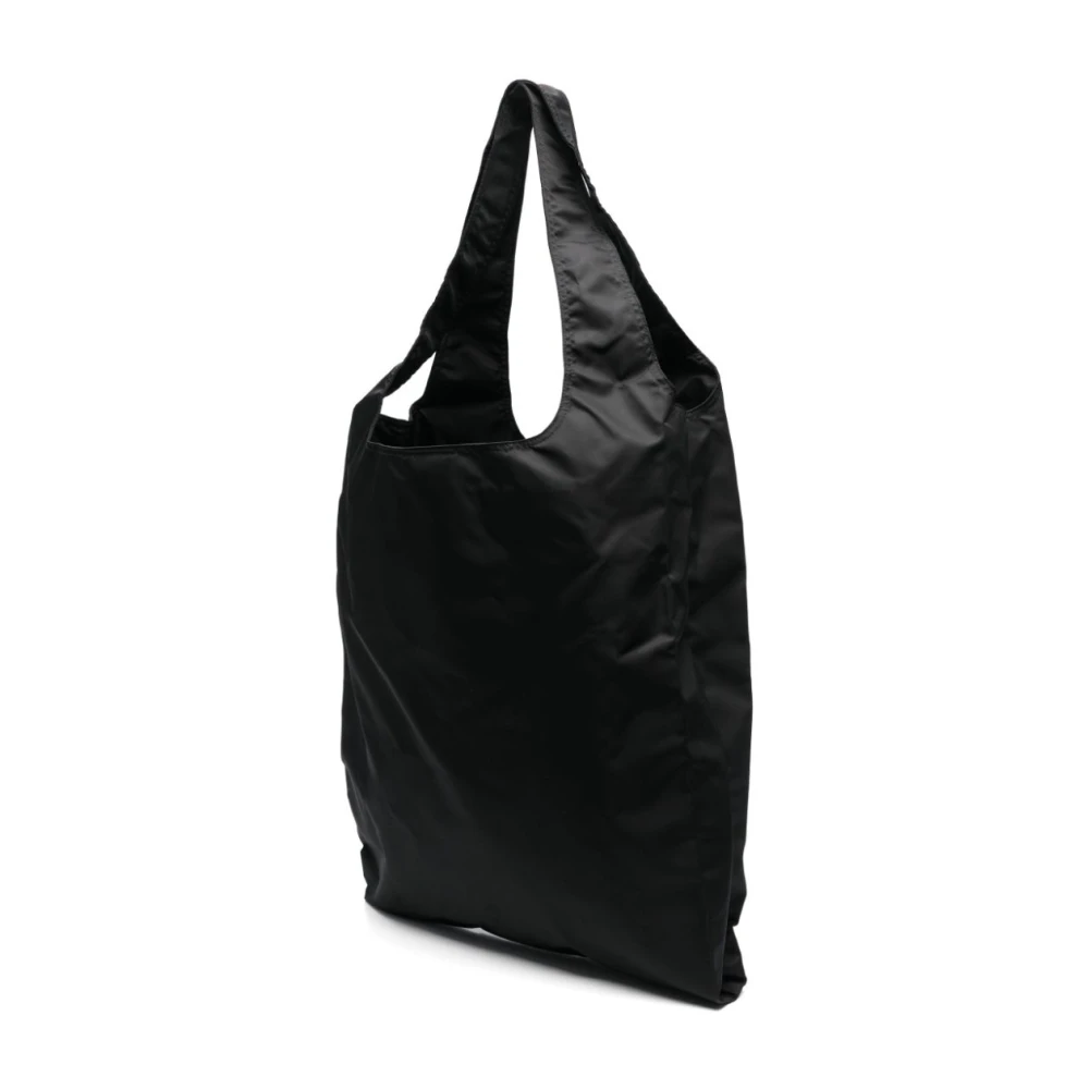 Y-3 Zwarte Schoudertas met Magnetische Sluiting Black Dames