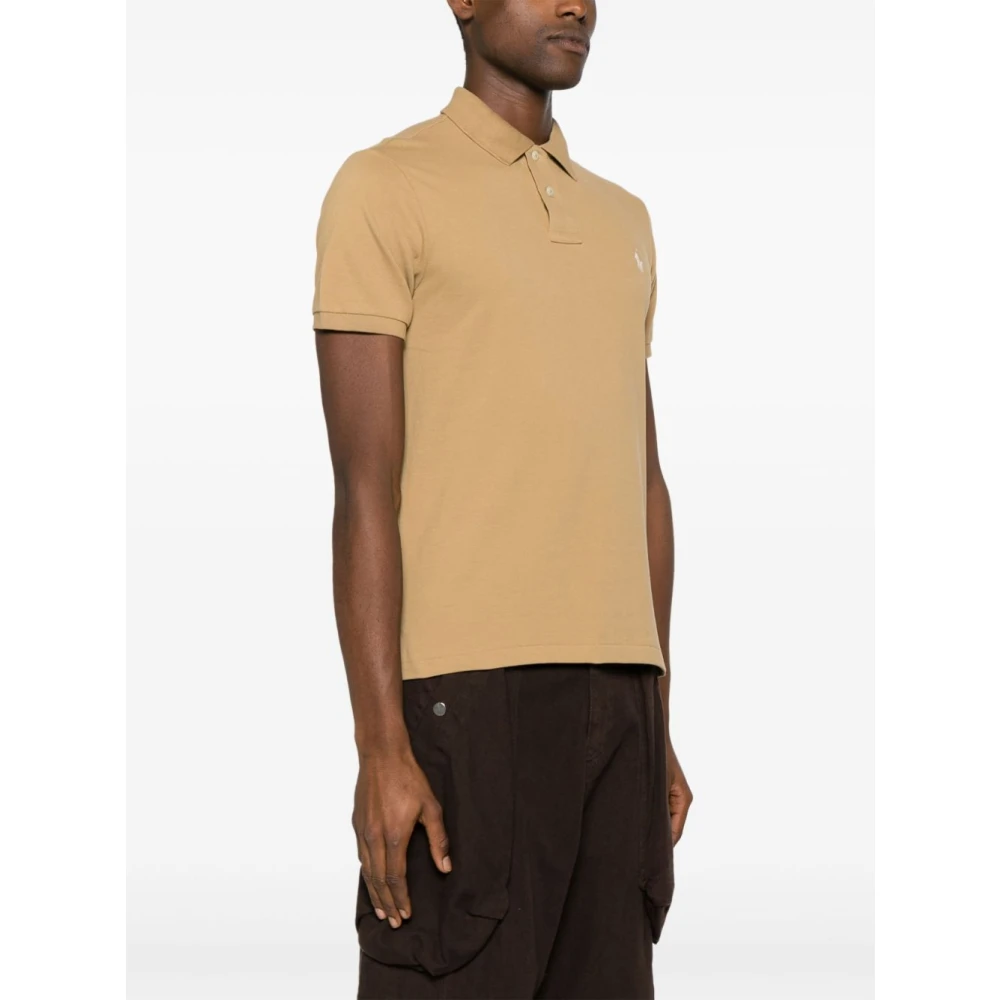 Polo Ralph Lauren Bruine T-shirts en Polos Brown Heren