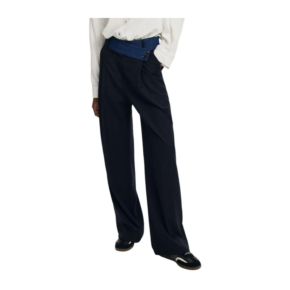 Desigual Wolmix Dames Jeans & Broeken Blue Dames