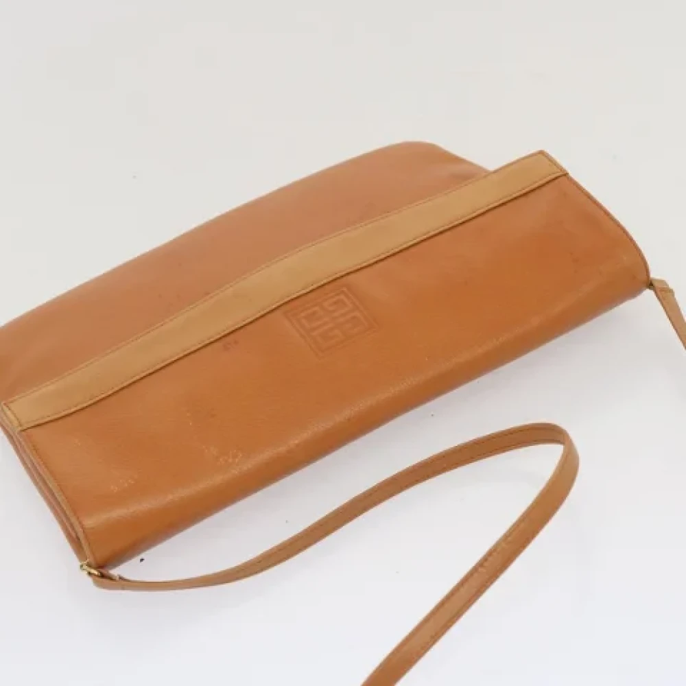 Givenchy Pre-owned Leather shoulder-bags Brown Dames