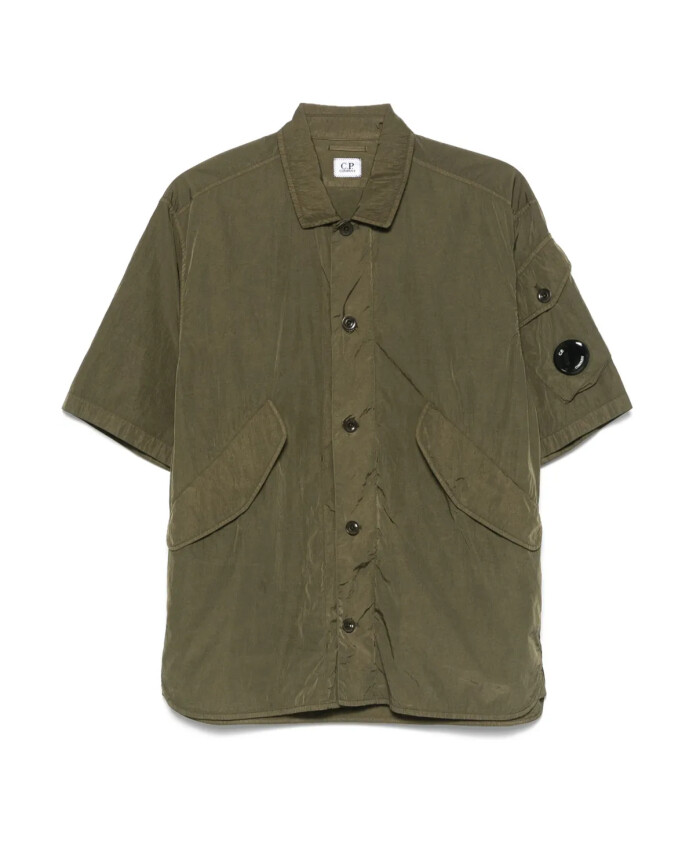 green-shirt-with-unique-details