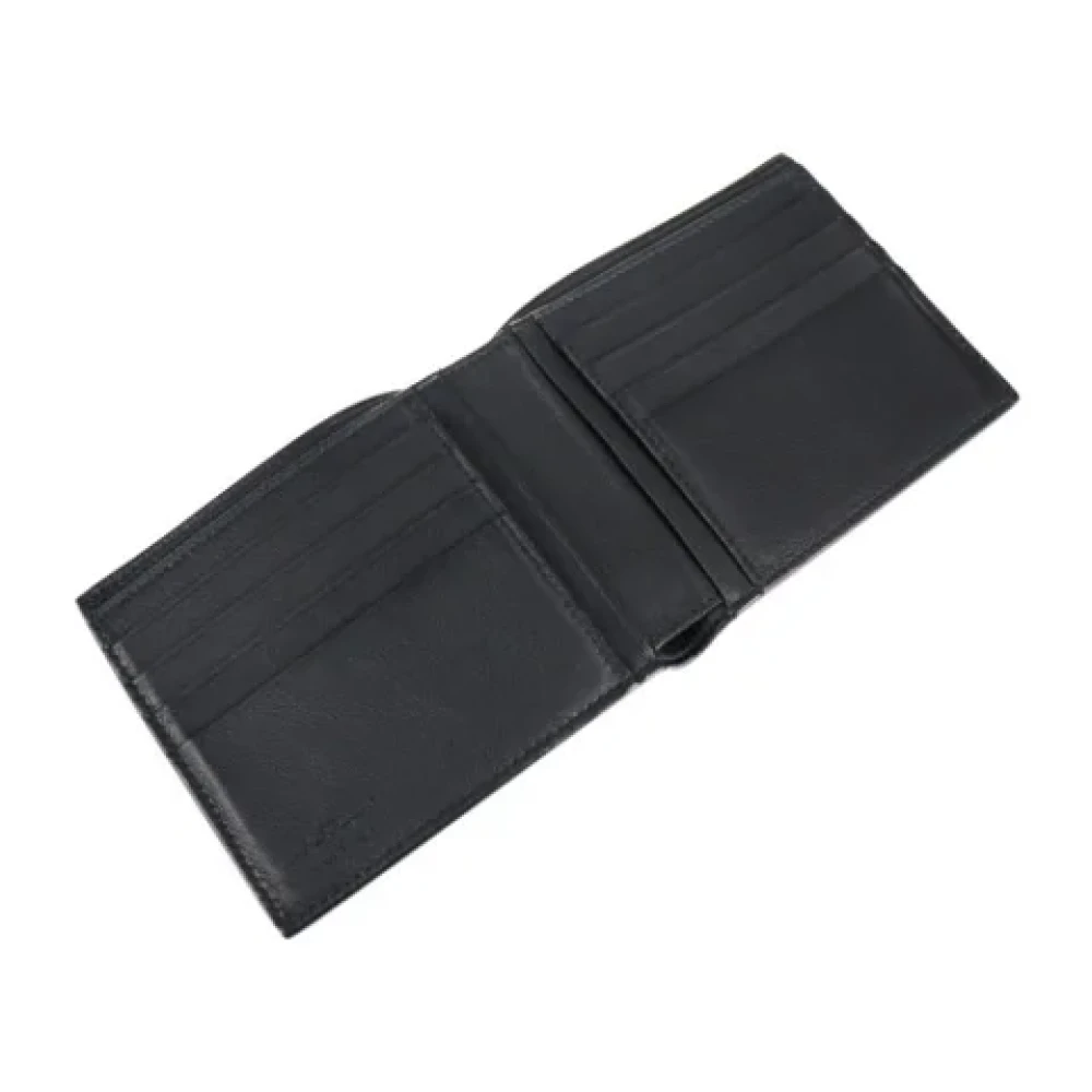 Salvatore Ferragamo Pre-owned Leather wallets Black Dames