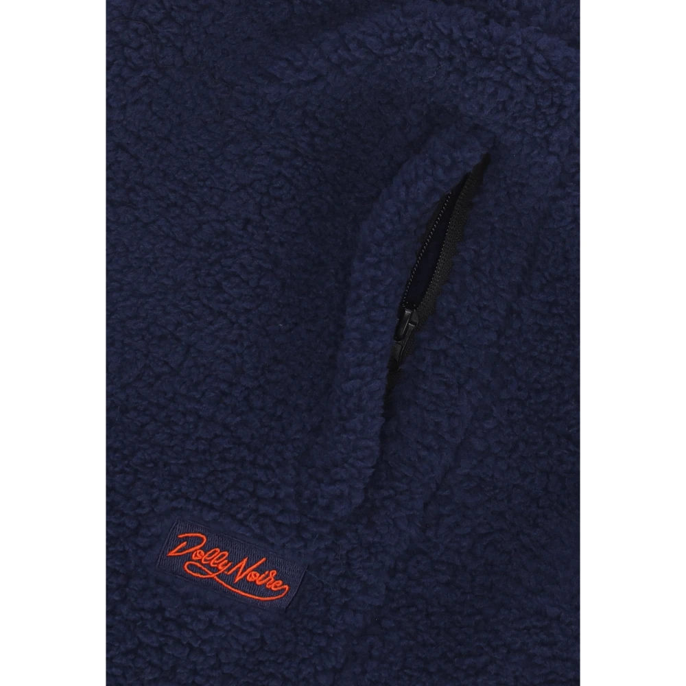 Dolly Noire Sherpa Sweatpants Navy Blue Heren