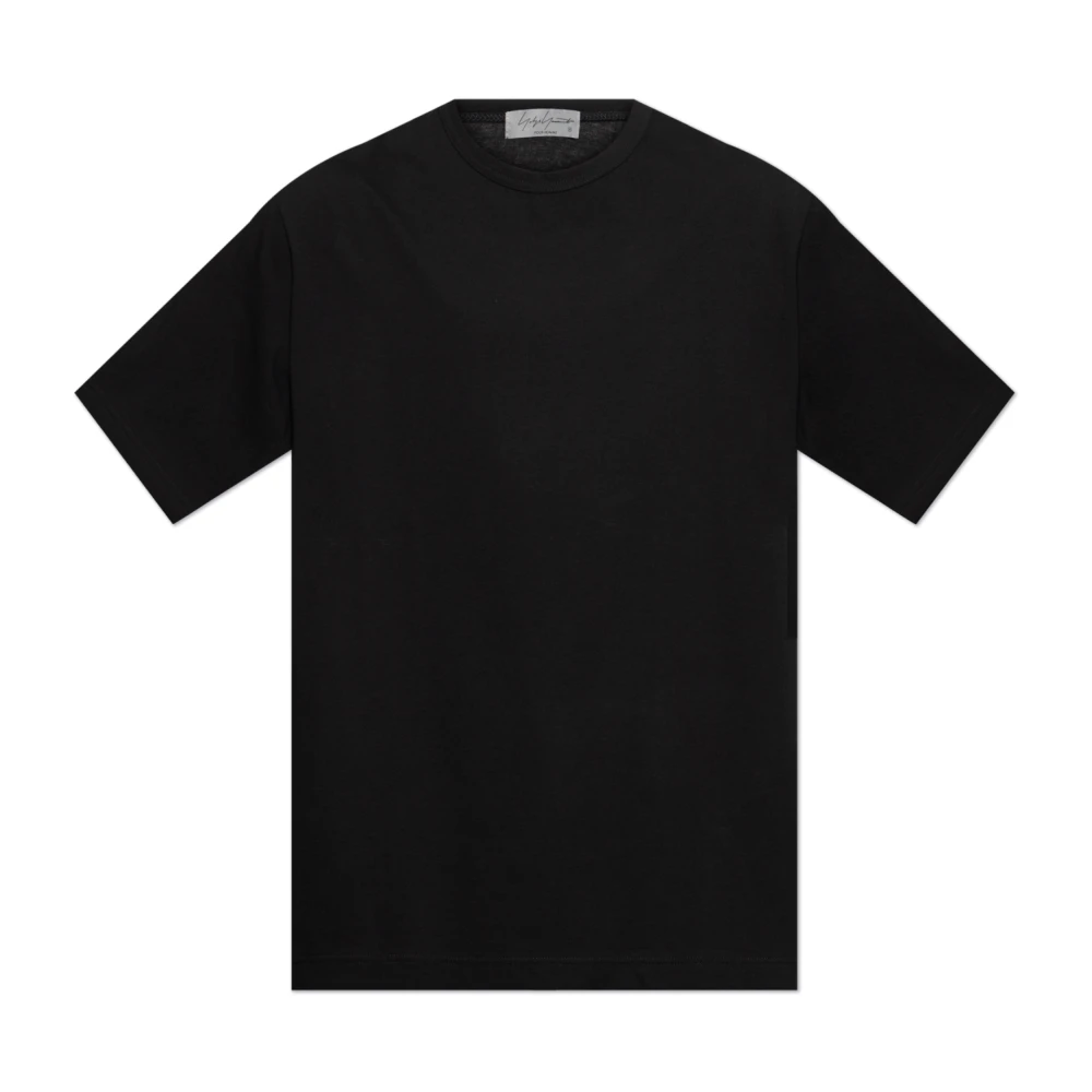 Y-3 Katoenen T-shirt Black Heren