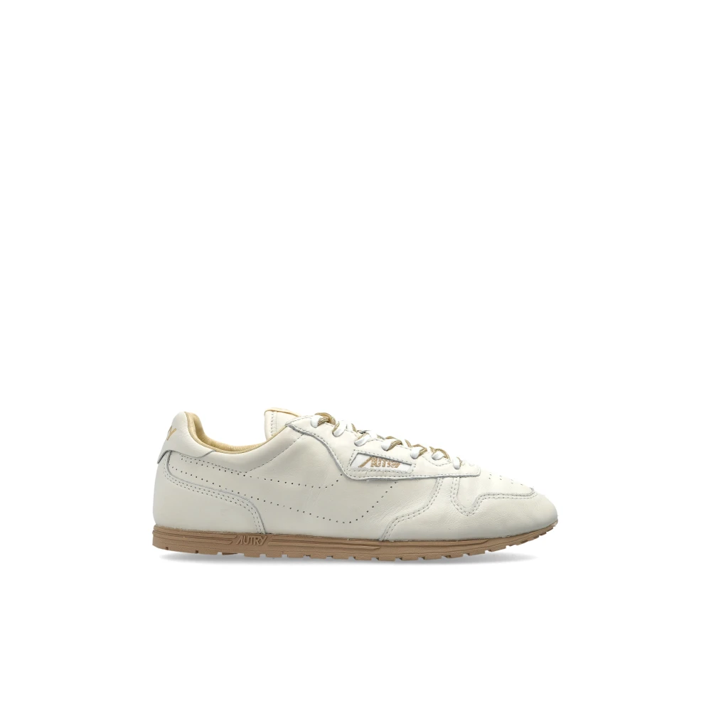 Autry Women's Beige Windspin Trainers - Sneakers - 8 Uk - Shoes
