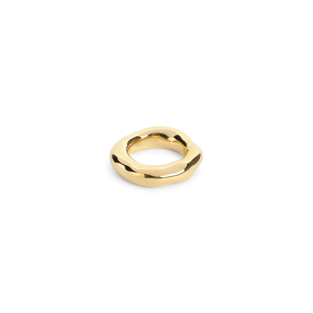 Jil Sander Vrouw Geel Accessoires Dames, S, New Lightness Ring 1