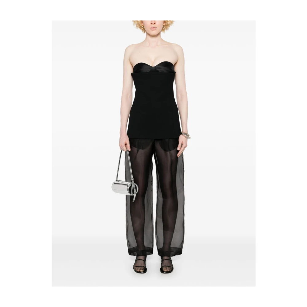 Khaite Zwarte Broek Stijlvol Model Black Dames