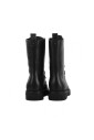 bottes-de-combat-en-cuir-noir