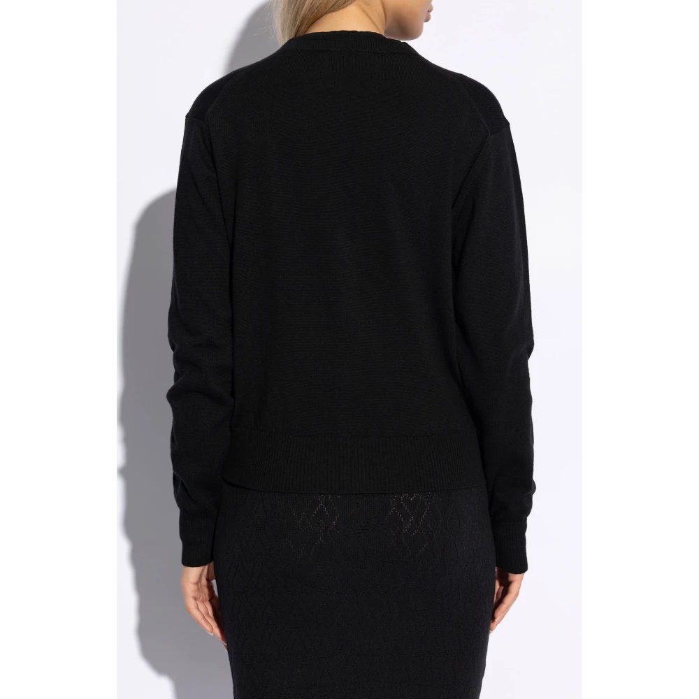 Ami Paris Wollen vest Black Dames