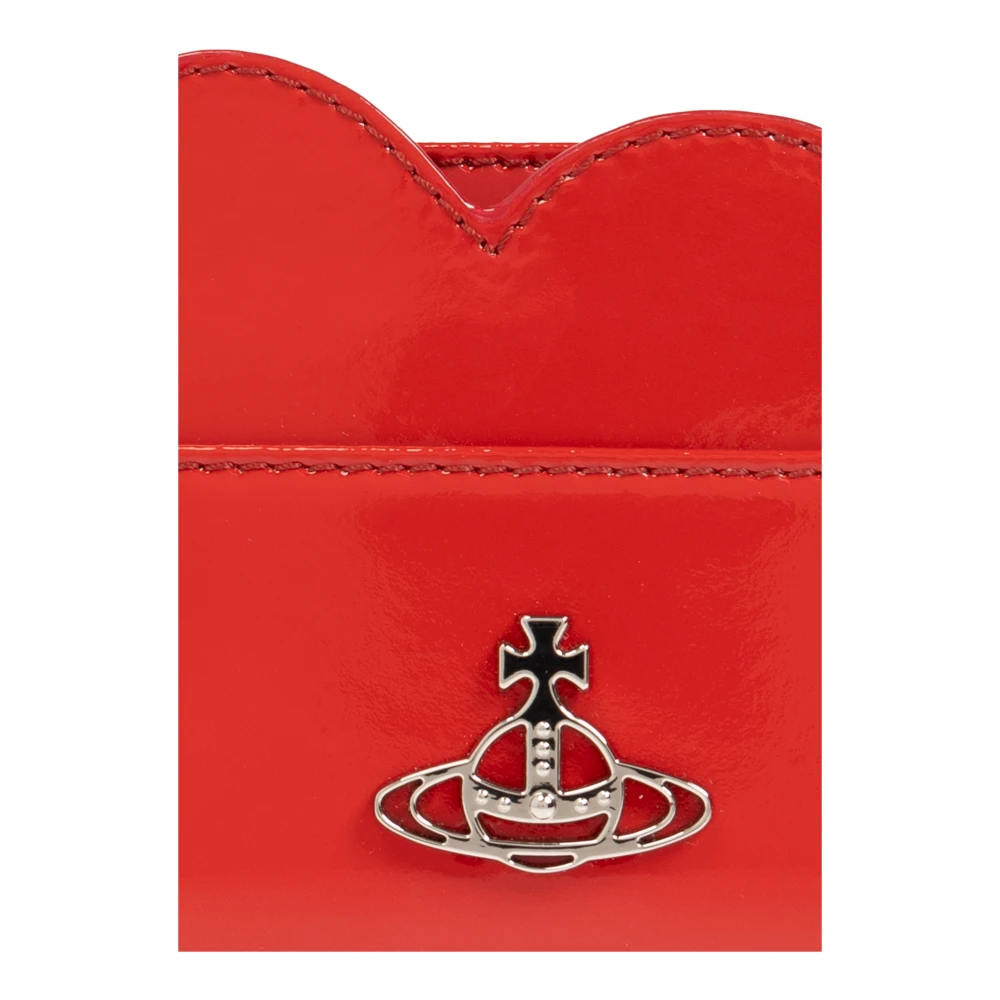 Vivienne Westwood Kaarthouder met logo Red Dames
