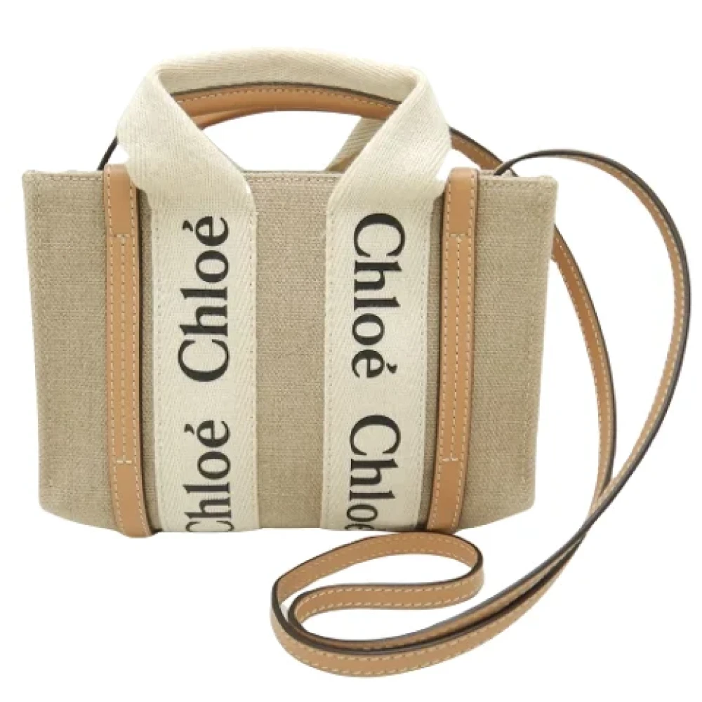 Chloé Pre-owned Fabric totes Beige Dames