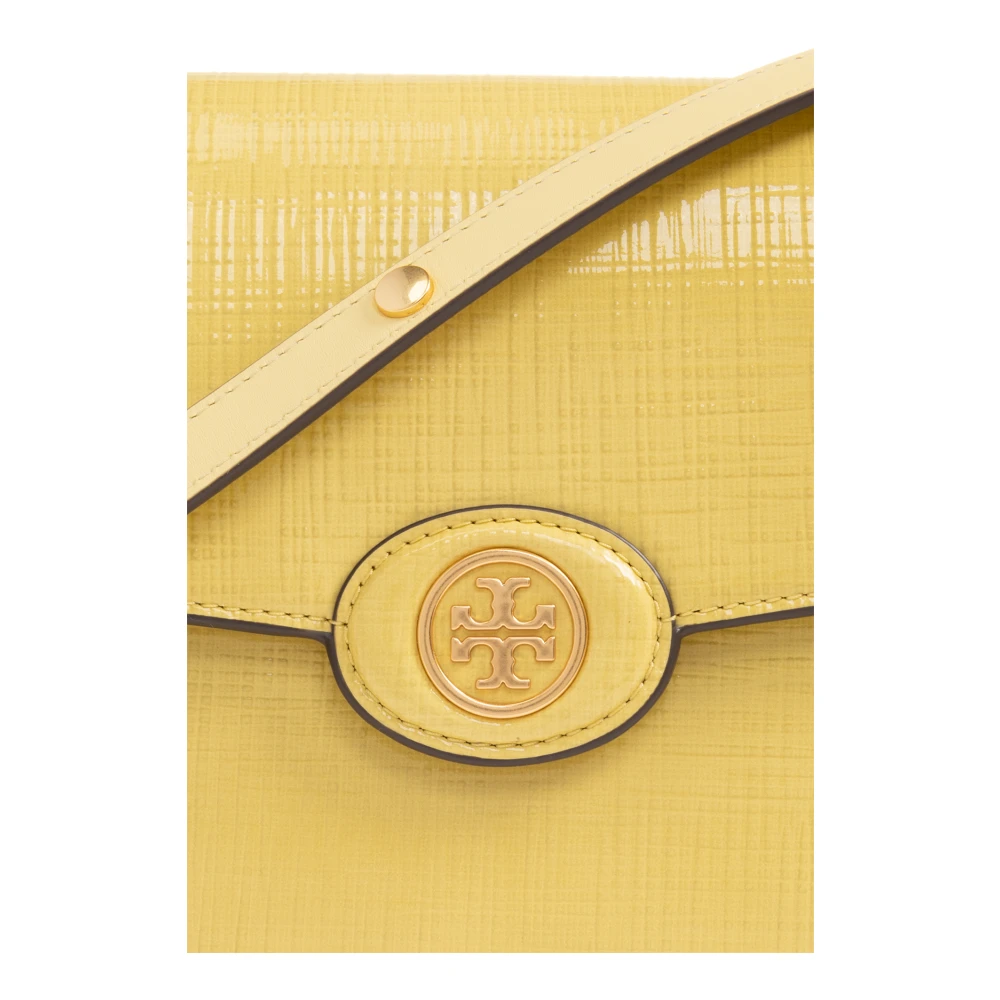 TORY BURCH Schoudertas met logo Yellow Dames