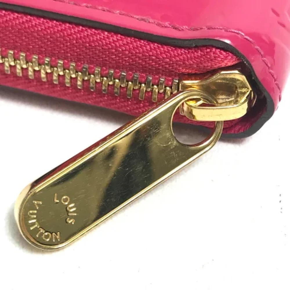 Louis Vuitton Vintage Pre-owned Leather wallets Pink Dames