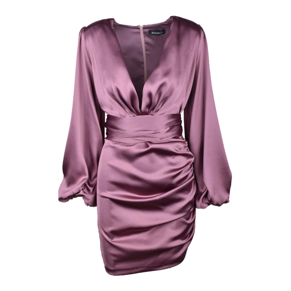 Actualee Damesjurk van polyesterstof Pink Dames