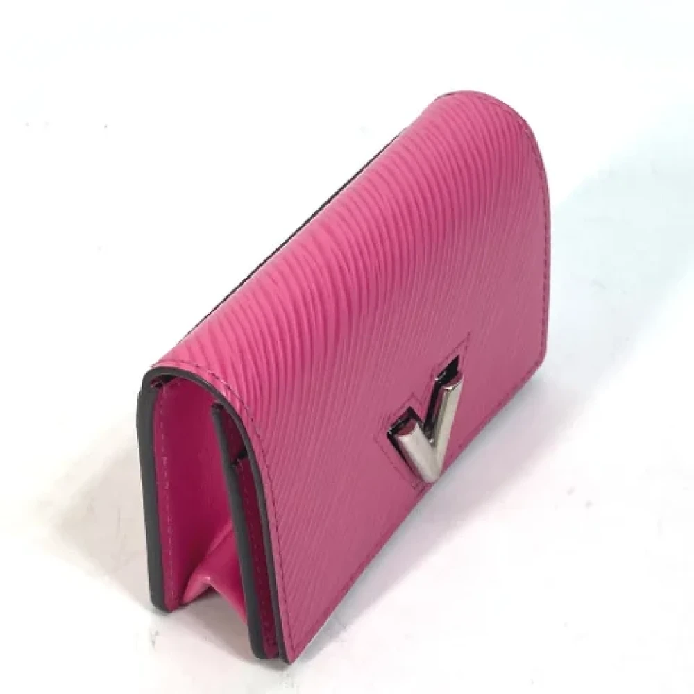 Louis Vuitton Vintage Pre-owned Leather wallets Pink Dames