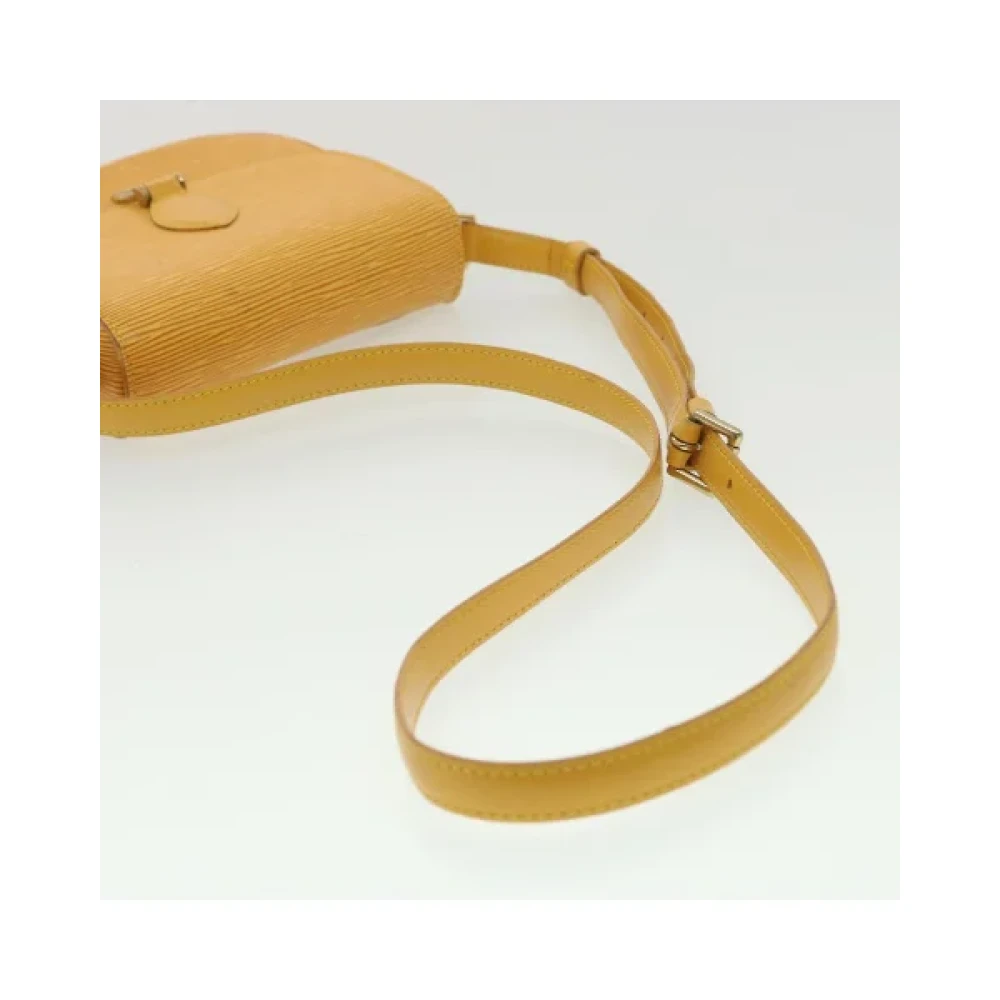 Louis Vuitton Vintage Pre-owned Leather louis-vuitton-bags Yellow Dames