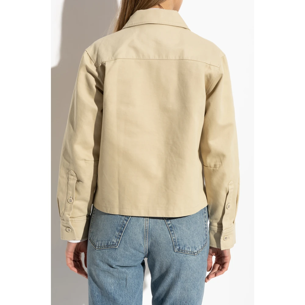Officine Générale Jas met kraag Beige Dames