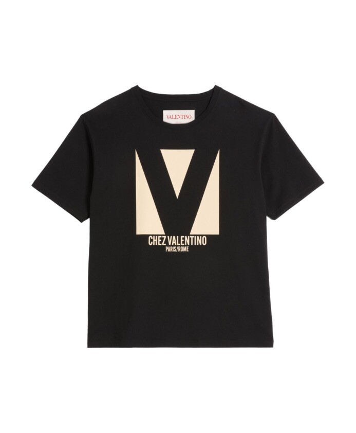 black-logo-print-cropped-t-shirt