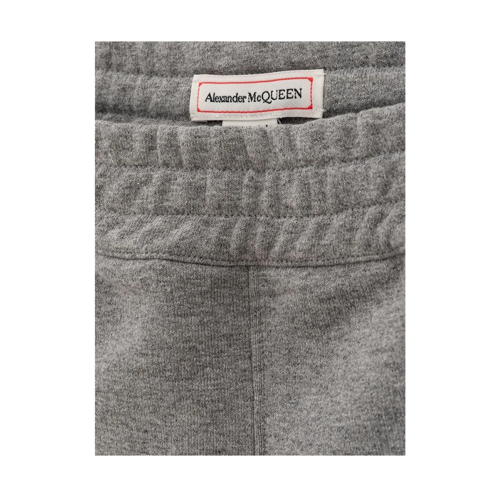 alexander mcqueen Stijlvolle Grijze Katoenmix Broek Gray Heren