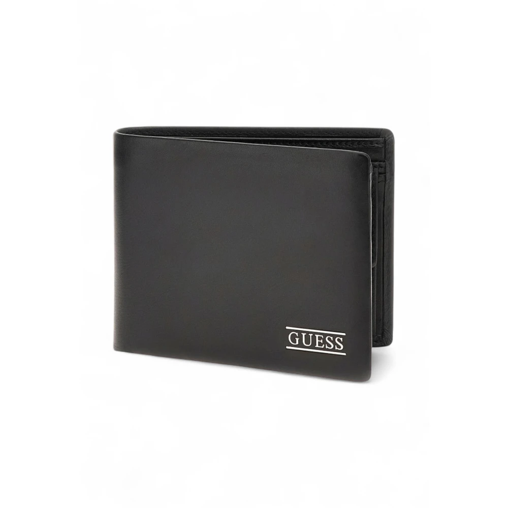 Guess New Boston Wallet - Male - Wallets & Cardholders - Black - One Size - Accessories