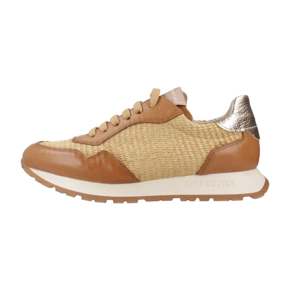 Hispanitas Sportieve Sneakers Dames Schoenen Bruin
