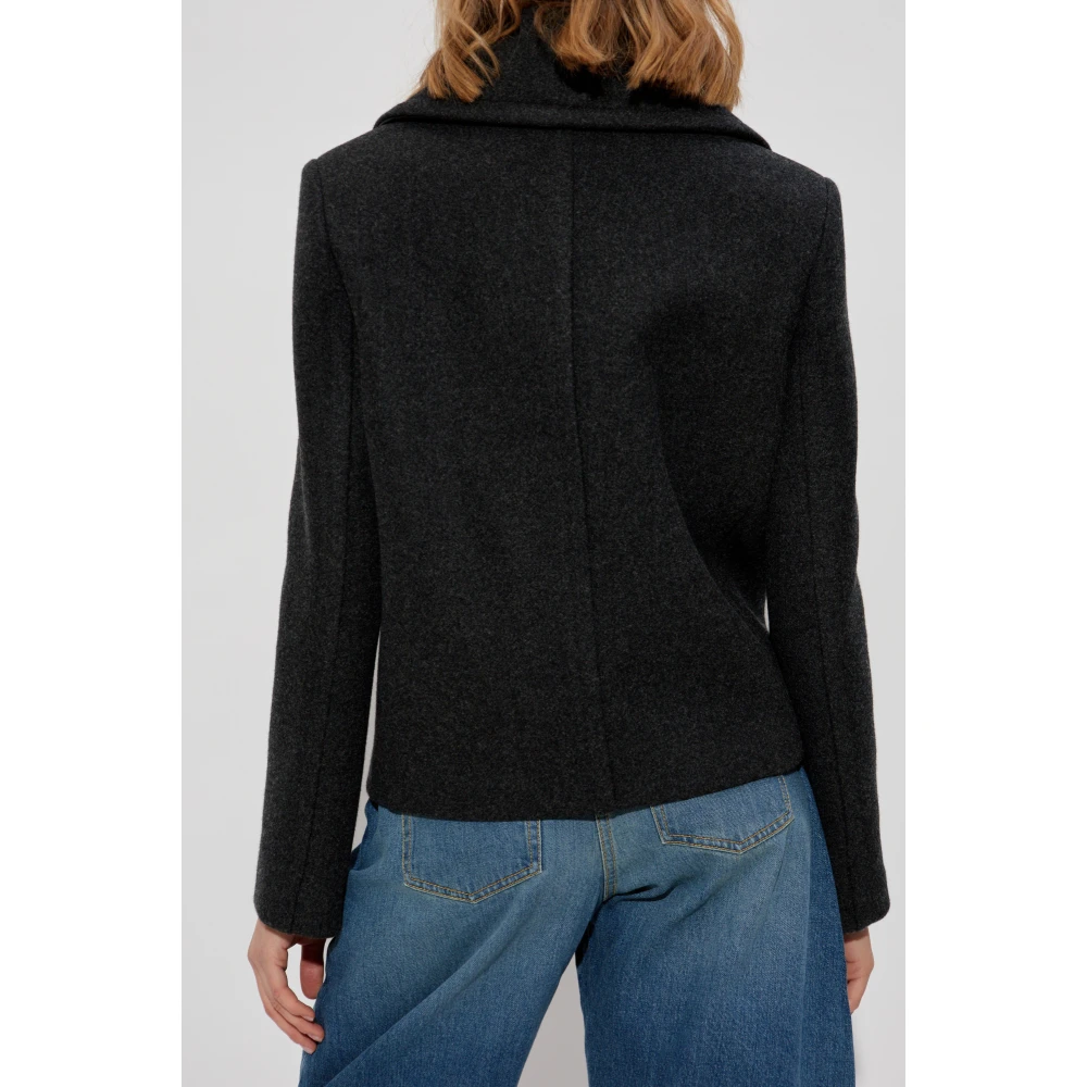 Alaïa Wollen jas Gray Dames
