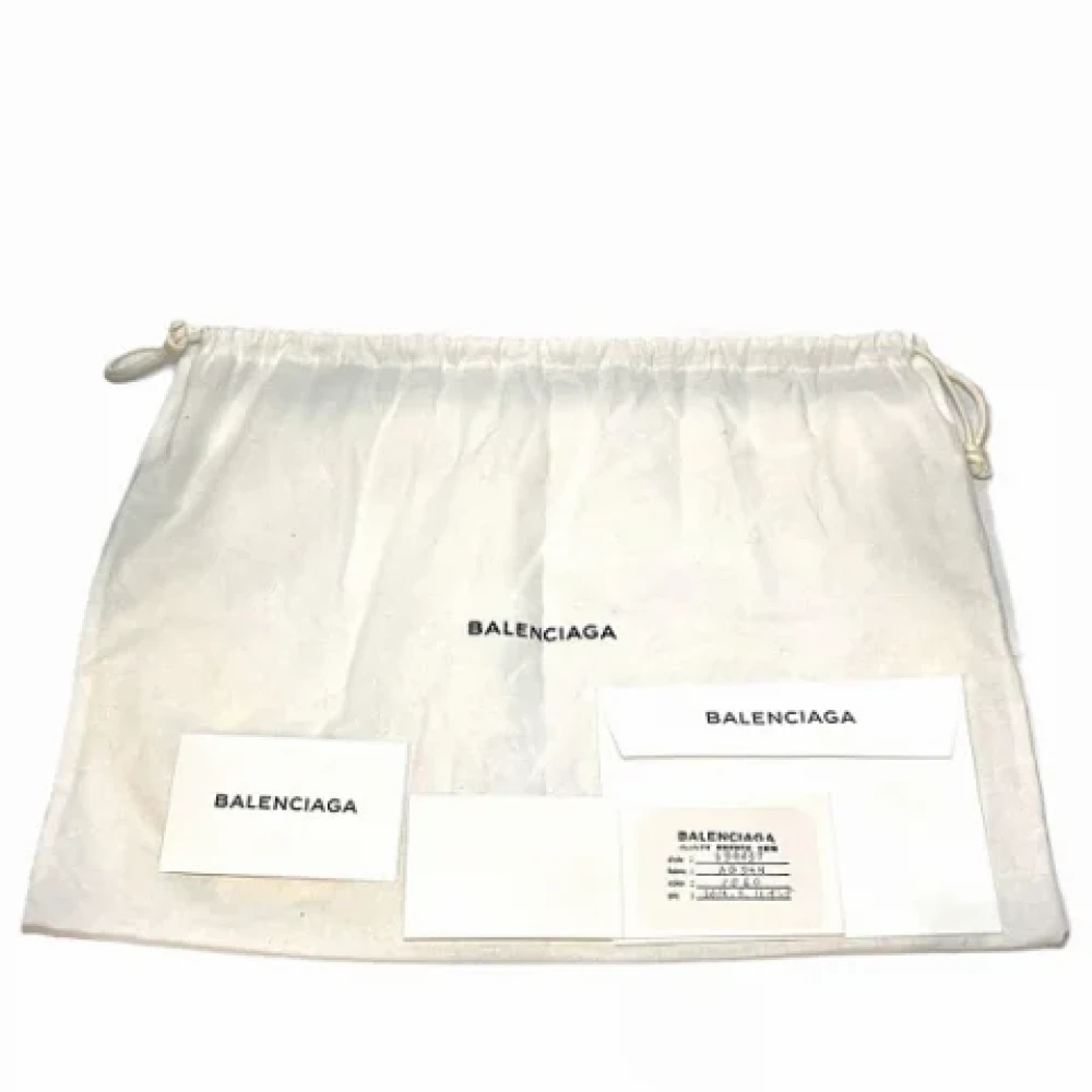 Balenciaga Vintage Pre-owned Canvas balenciaga-bags White Dames