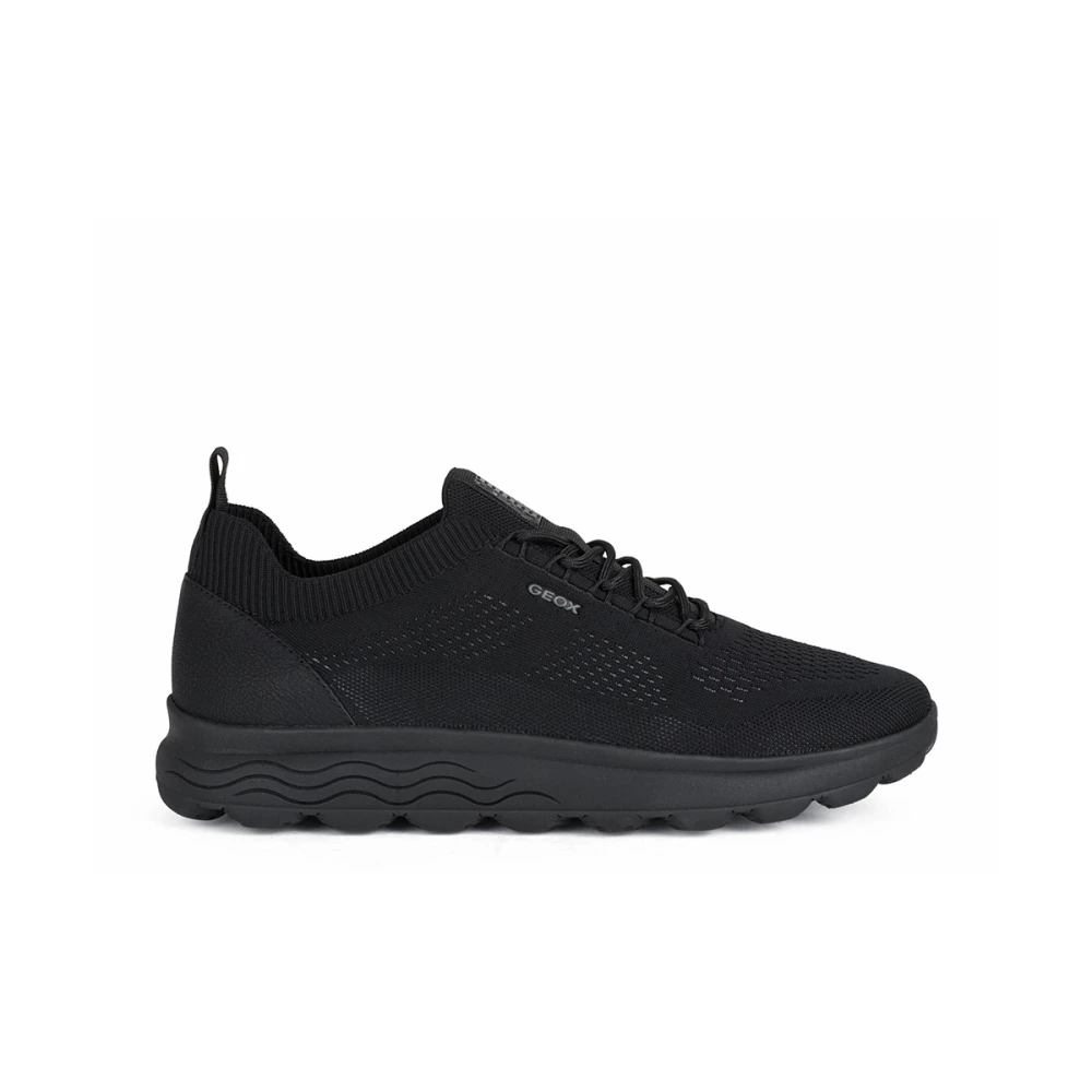 Geox Men's Black Spherica Stylish Trainers - Sneakers - 8 Uk - Shoes
