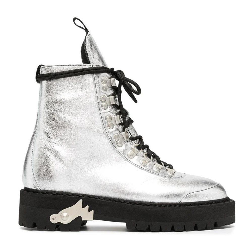 Shoes > Boots > Lace-up Boots - - Off White - Modalova